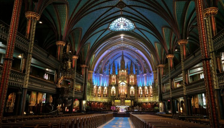 empty church interior